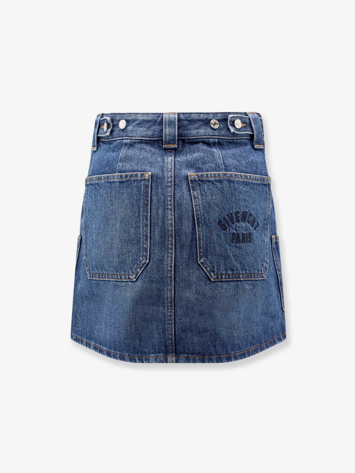 Givenchy Women's Denim Mini Skirt Blue, view 2