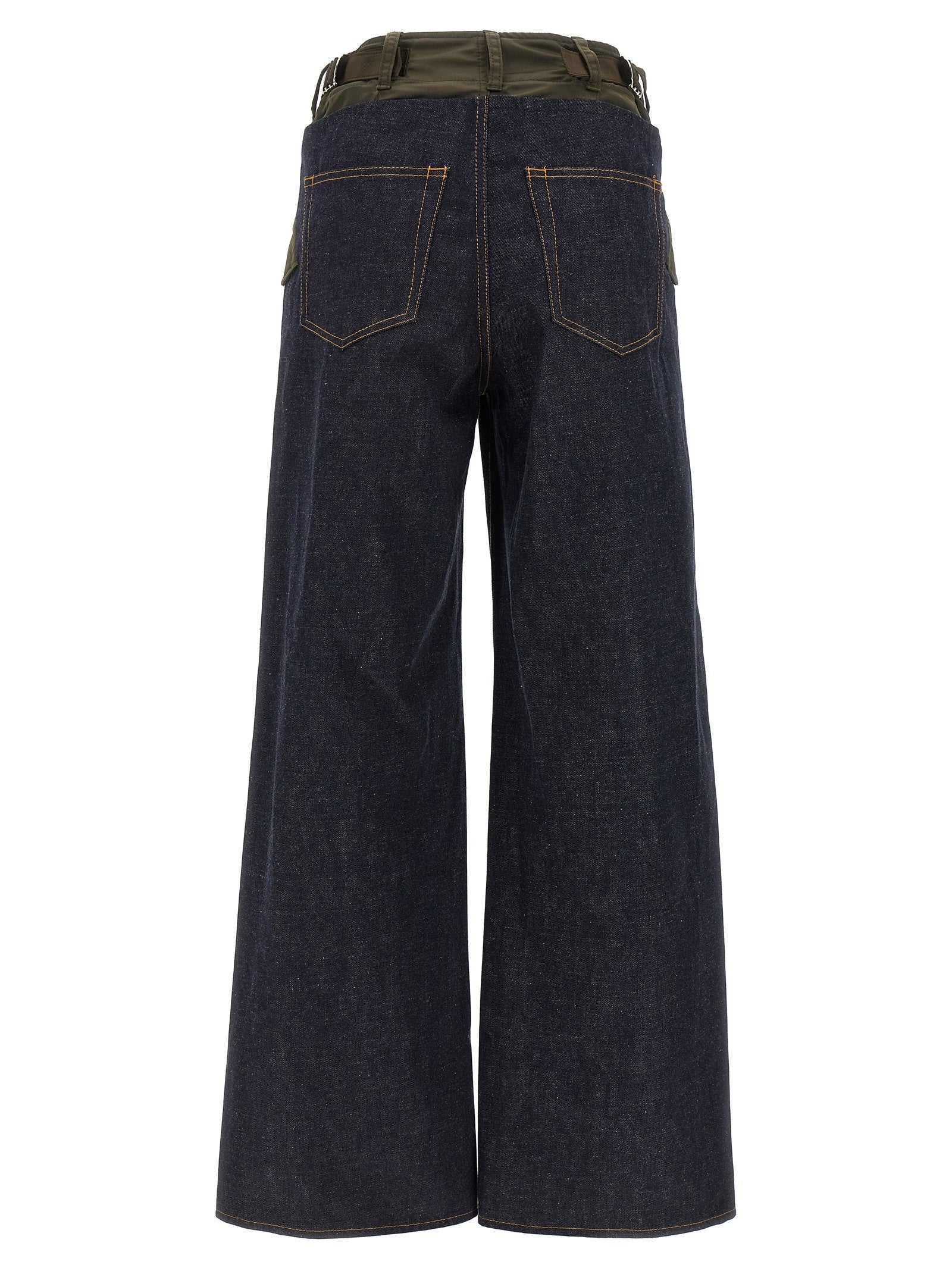 Sacai Denim Pants Jeans Blue