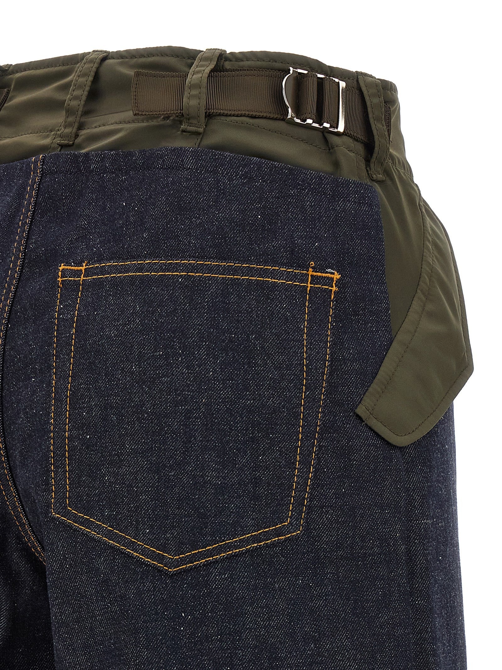 Sacai Denim Pants Jeans Blue
