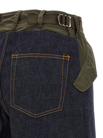 Sacai Denim Pants Jeans Blue