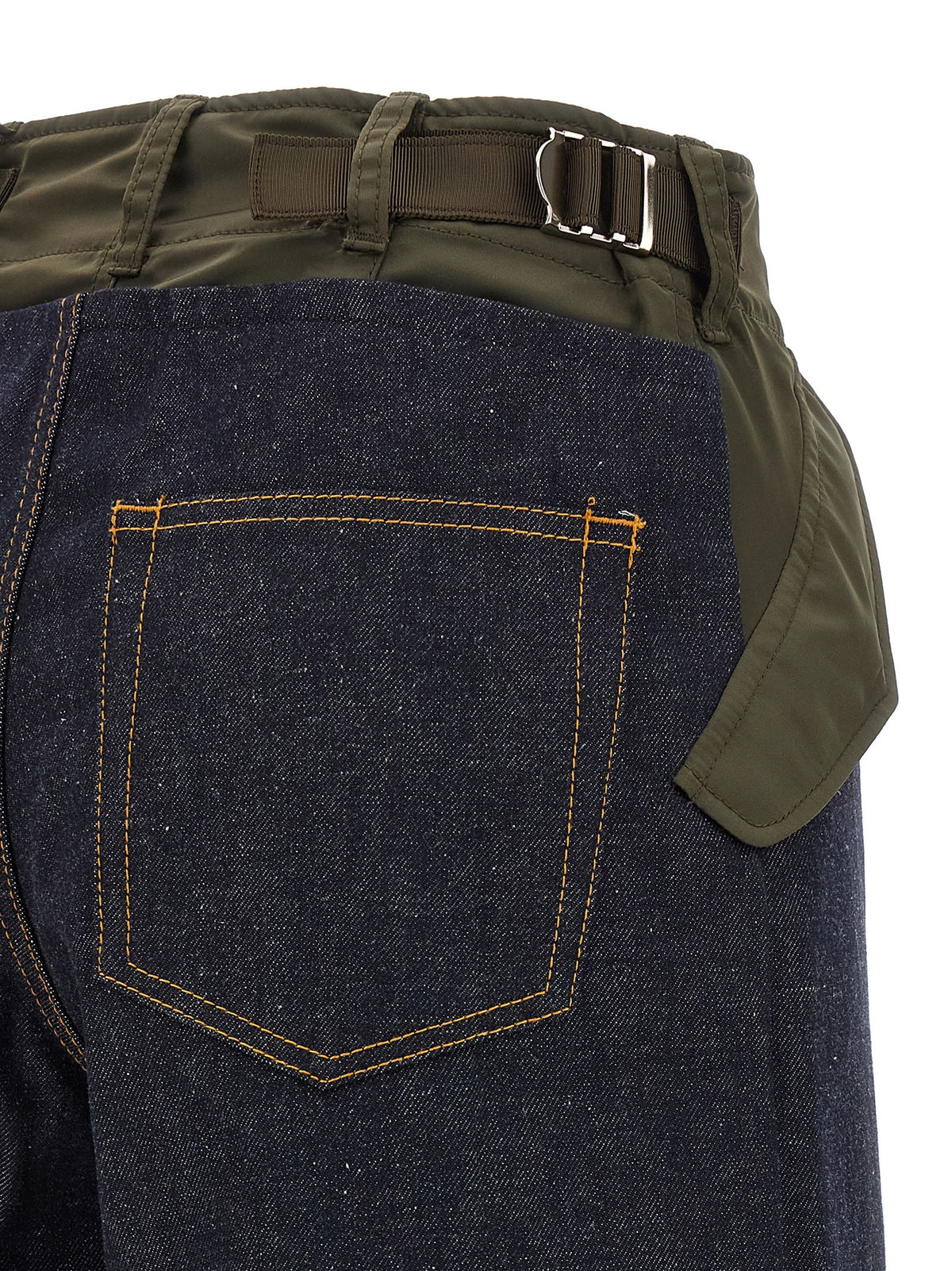 Sacai Denim Pants Jeans Blue, view 4