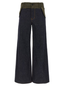 Sacai Denim Pants Jeans Blue