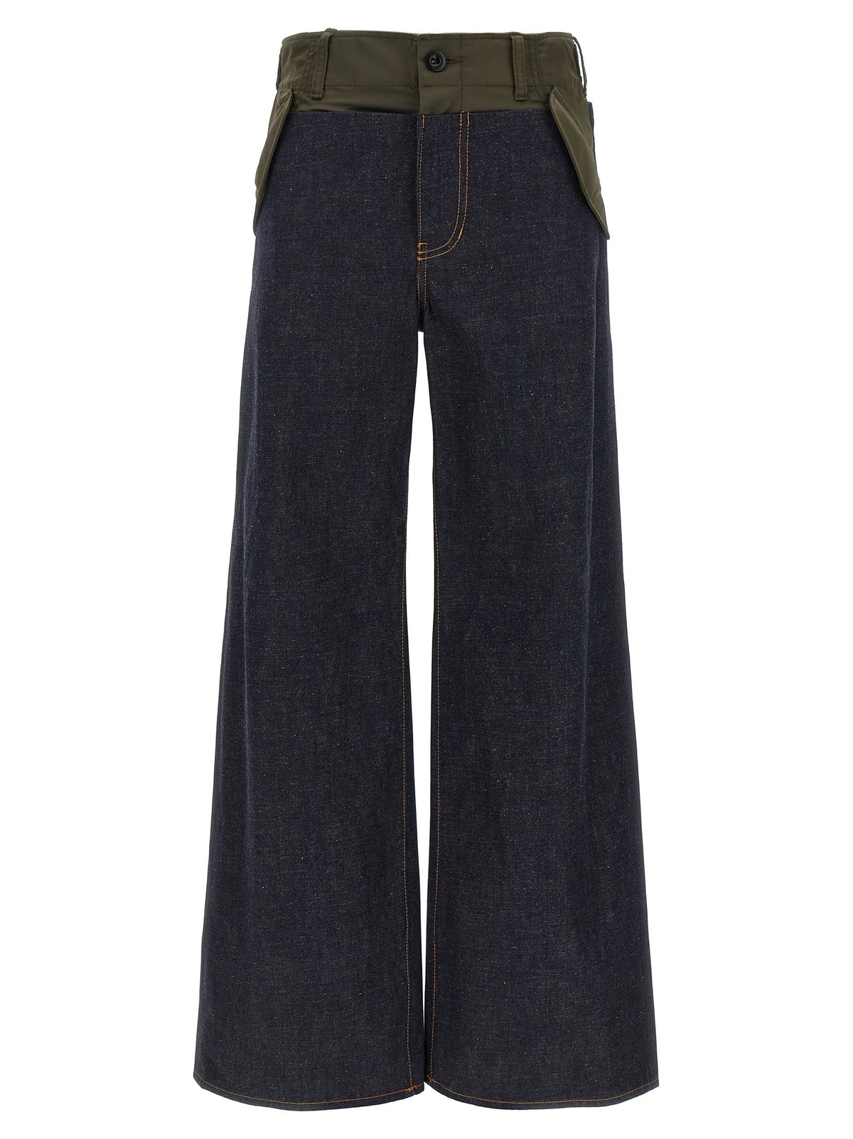 Sacai Denim Pants Jeans Blue