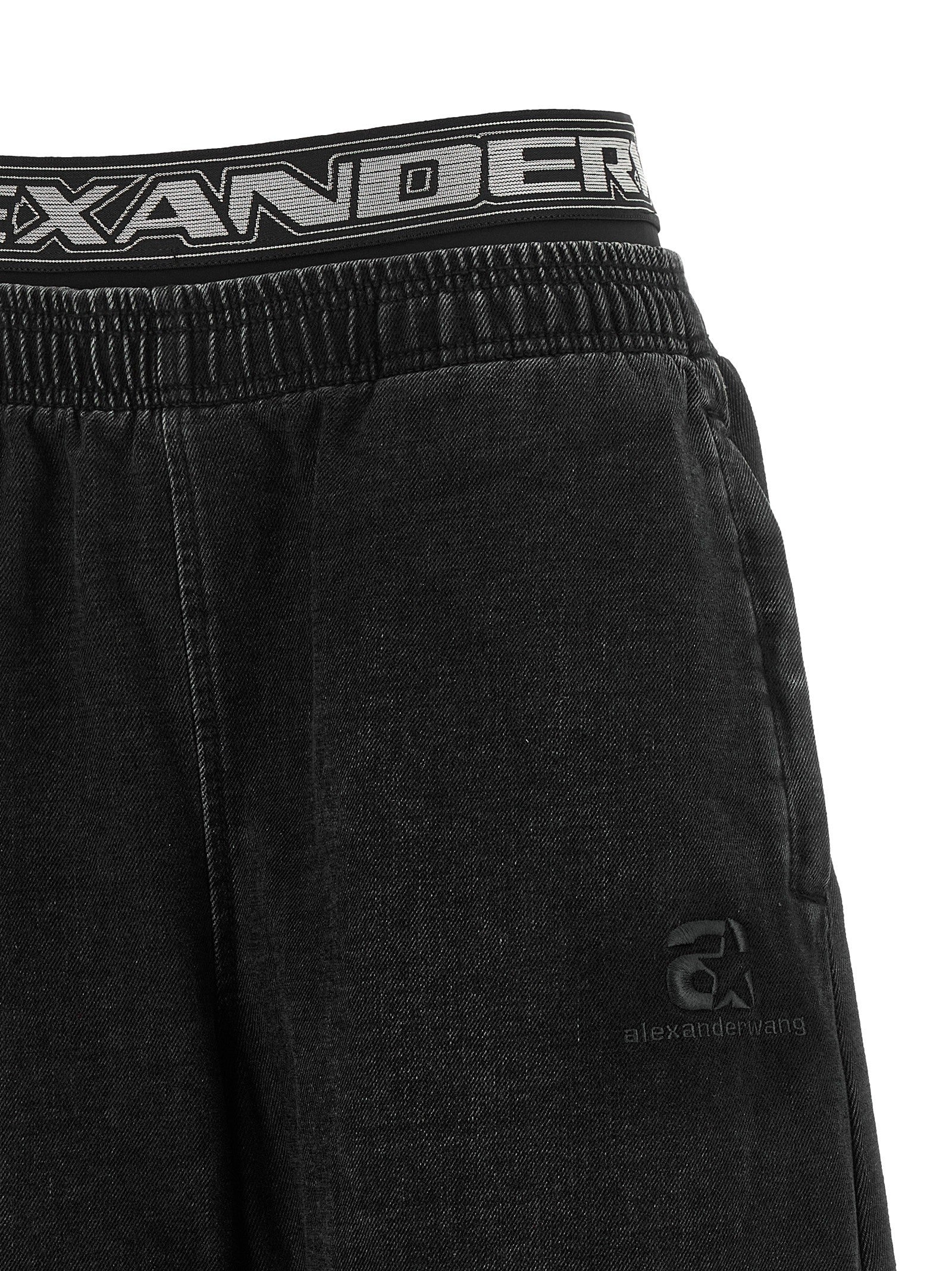 alexanderwang Denim Pants Black