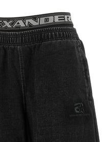 alexanderwang Denim Pants Black