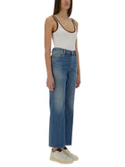 Gucci Women's Denim Pants Blue, view 2