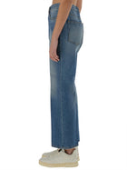 Gucci Women's Denim Pants Blue, view 4