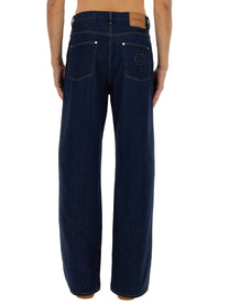 Gucci Men's Denim Pants Blue