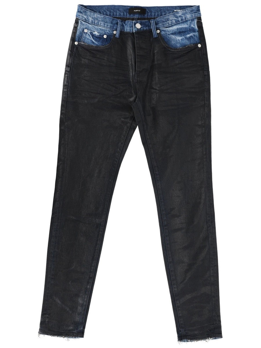 Purple Brand Men's Denim Pants Black Purple Brand