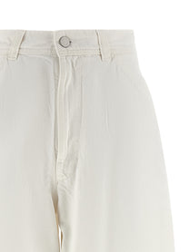 Lemaire Denim Pants White