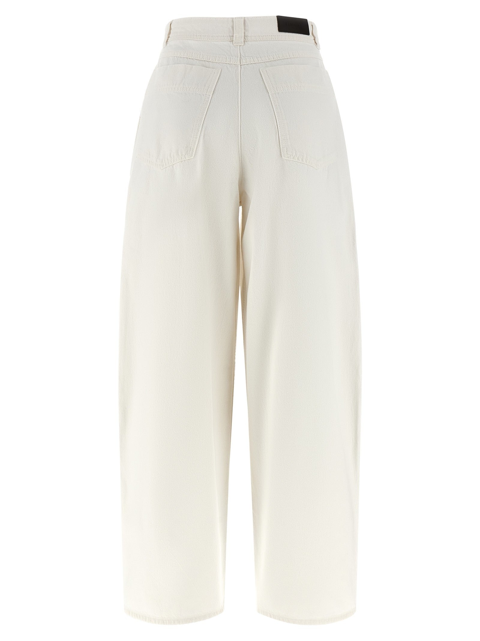 Lemaire Denim Pants White