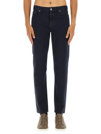 Zegna Men's Denim Pants Black