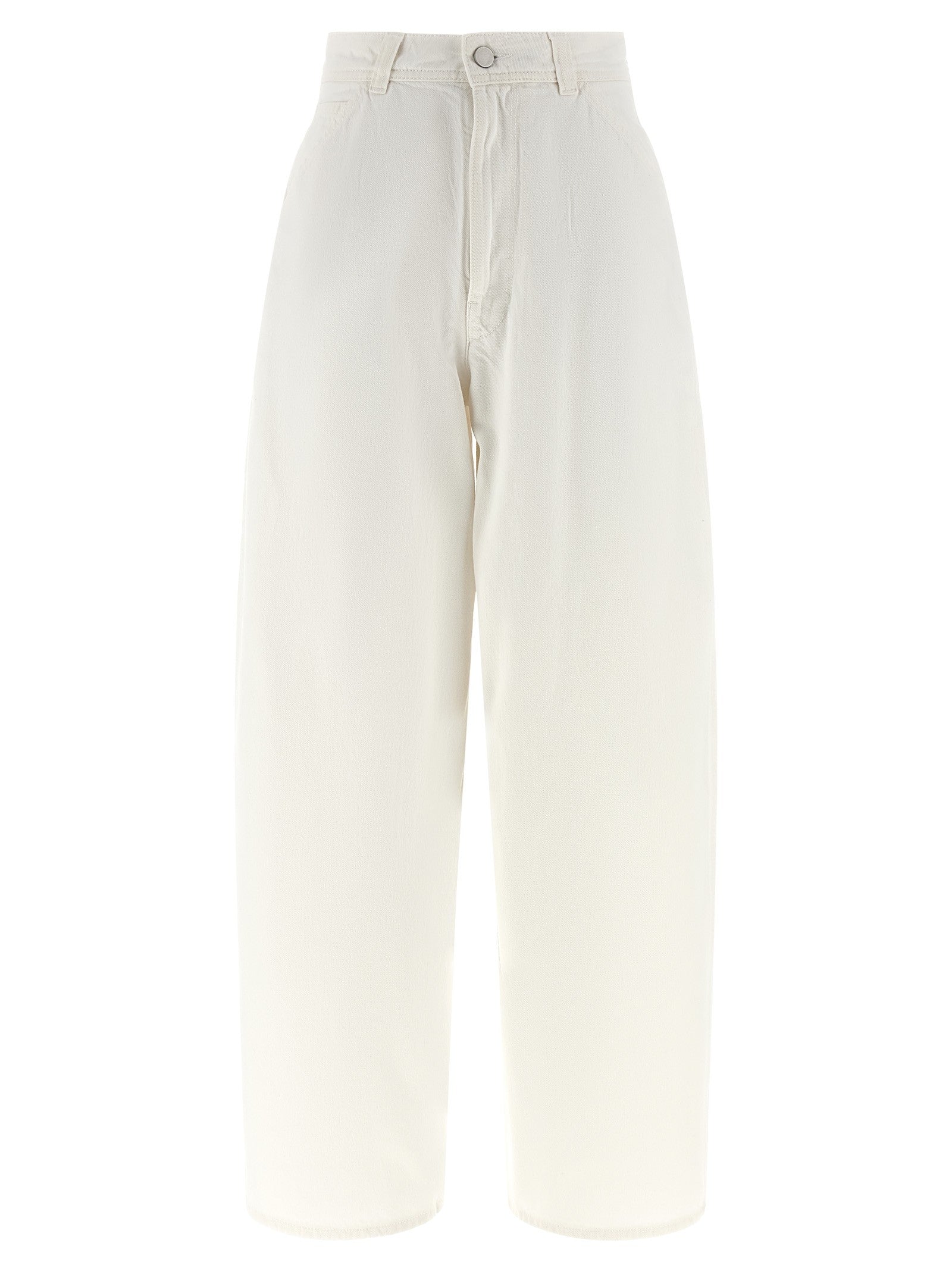 Lemaire Denim Pants White