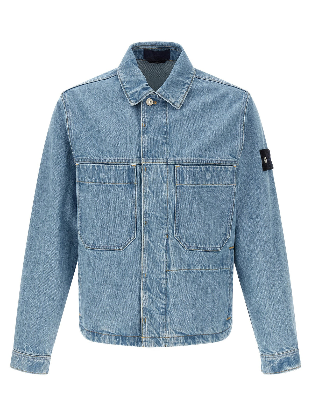 Stone Island Denim Research Capsule Jacket Blue