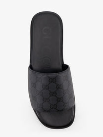 Gucci Men's Denim Sandals Black