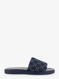 Gucci Men's Denim Sandals Blue