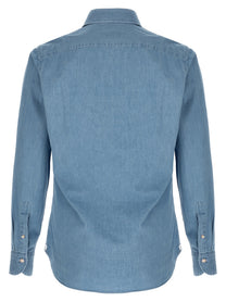 Borriello Denim Shirt Passion Line Blue
