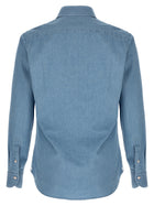 Borriello Denim Shirt Passion Line Blue, view 2