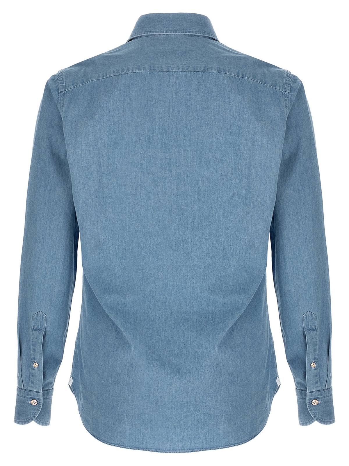 Borriello Denim Shirt Passion Line Blue, view 2