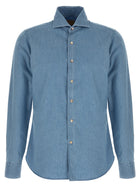 Borriello Denim Shirt Passion Line Blue