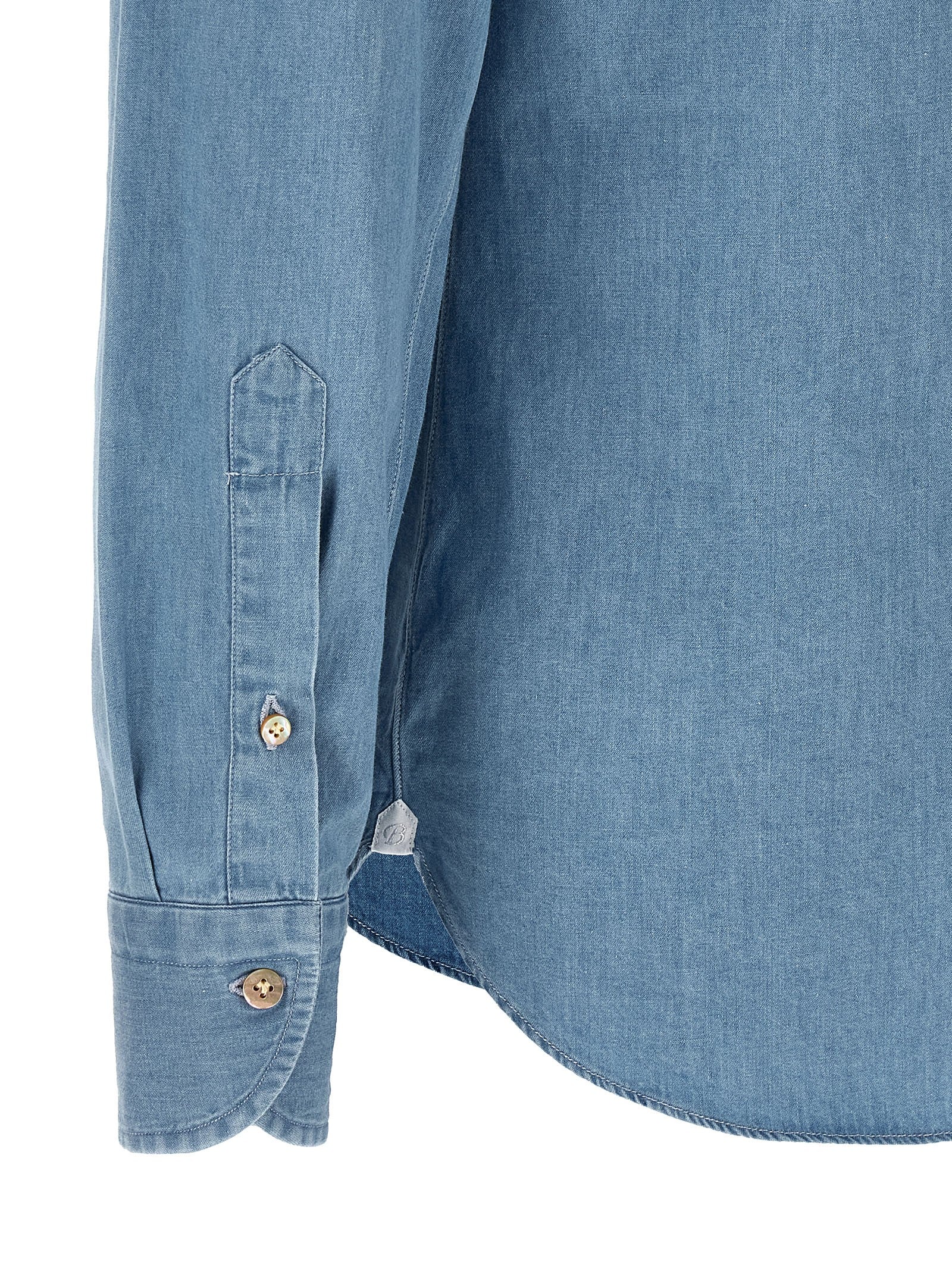 Borriello Denim Shirt Passion Line Blue