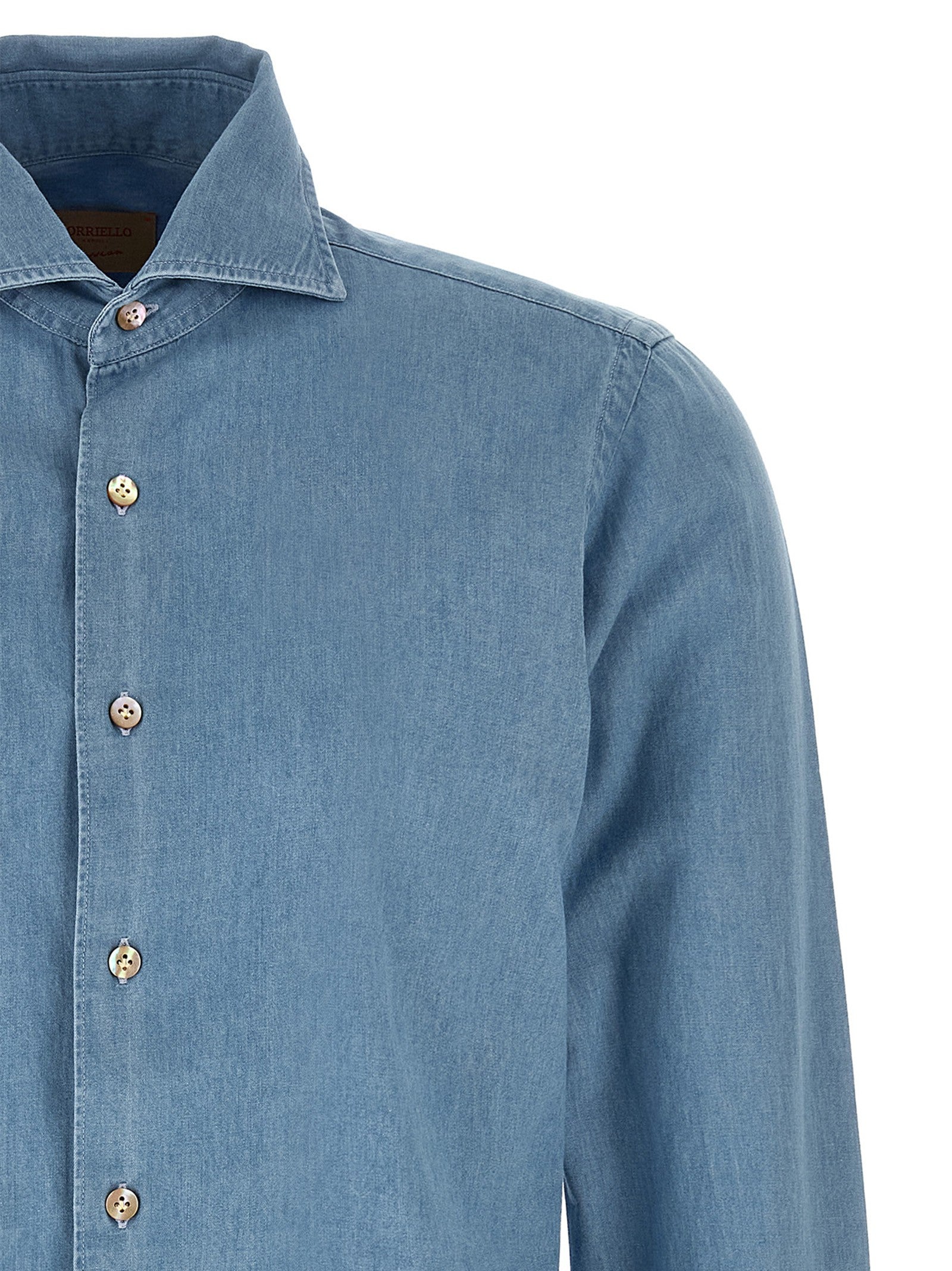 Borriello Denim Shirt Passion Line Blue