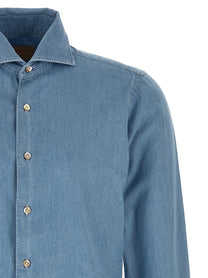 Borriello Denim Shirt Passion Line Blue