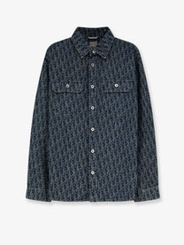 Dior Men's Denim Shirt Blue