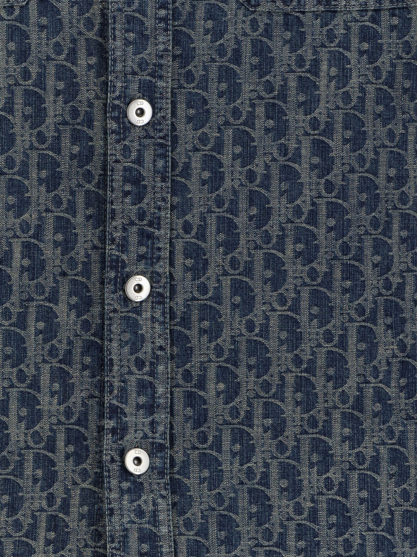 Dior Men's Denim Shirt Blue