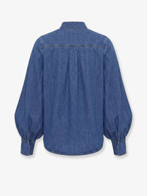 Zimmermann Women's Denim Shirt Blue