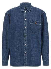 Polo Ralph Lauren Denim Shirt Blue