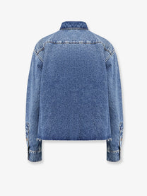 Miu Miu Women's Denim Shirt Blue