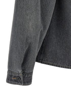 PRADA Denim Shirt Grey, view 4