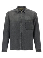 PRADA Denim Shirt Grey