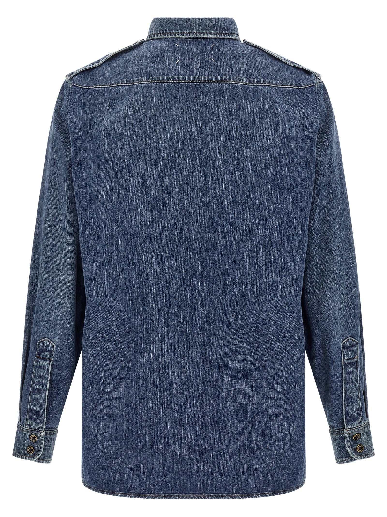 Maison Margiela Denim Shirt Blue