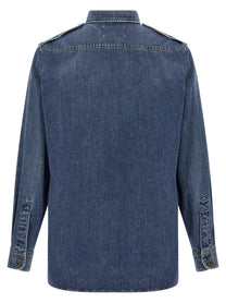 Maison Margiela Denim Shirt Blue