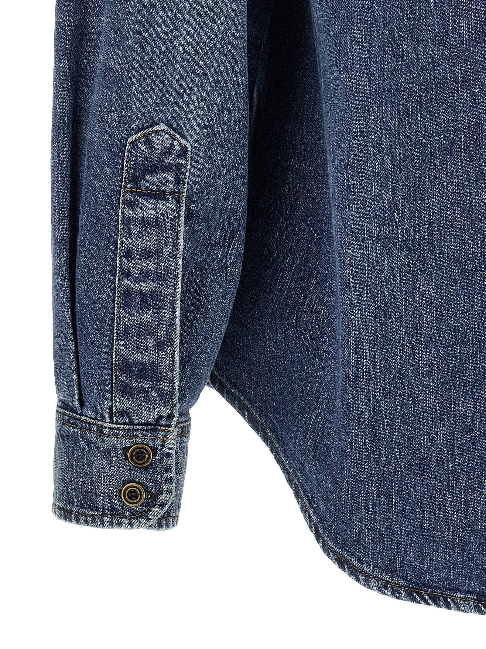 Maison Margiela Denim Shirt Blue