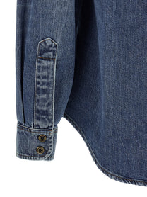 Maison Margiela Denim Shirt Blue