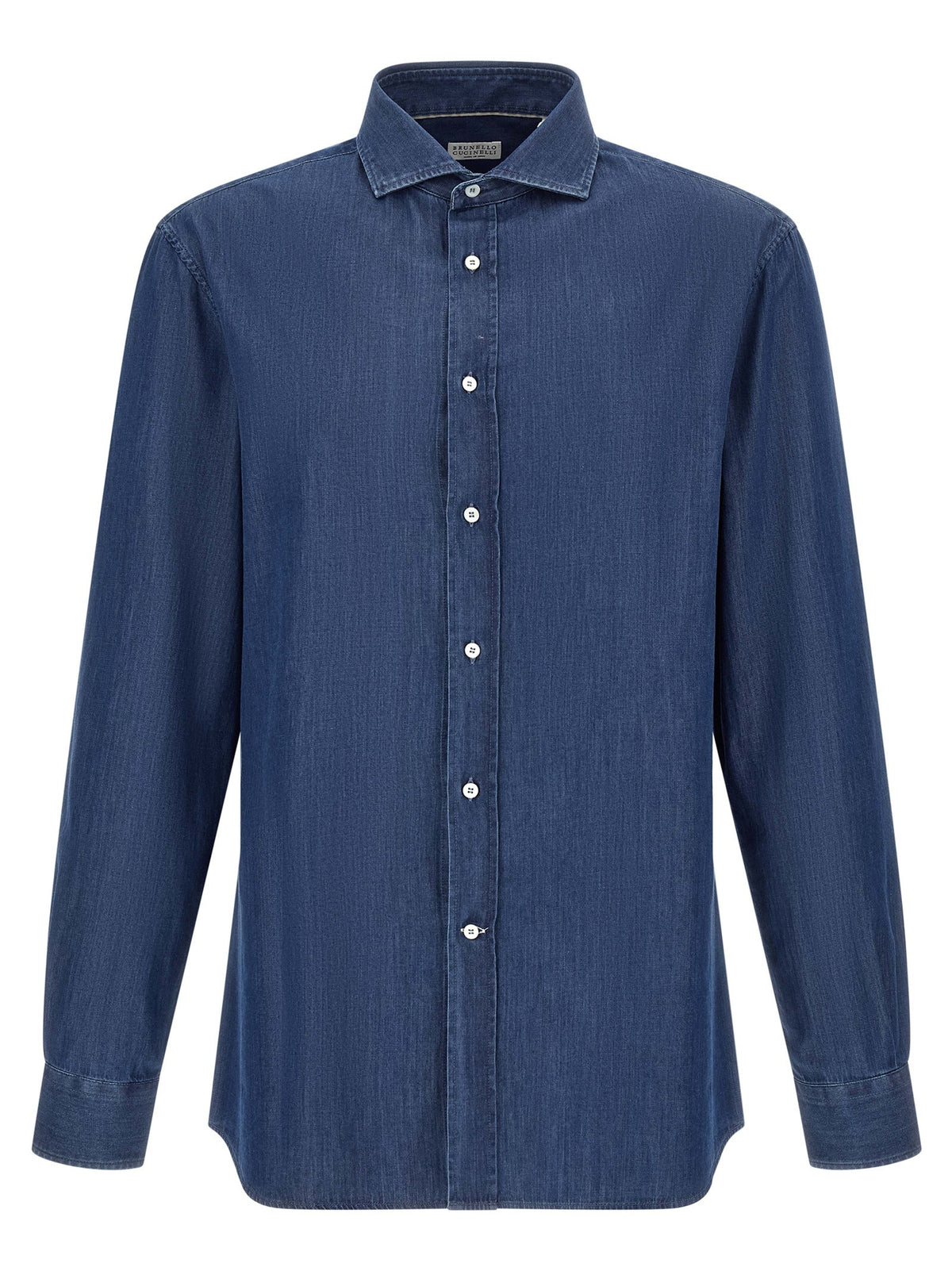 Brunello Cucinelli Denim Shirt Blue