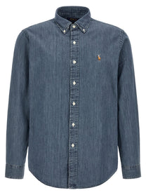 Polo Ralph Lauren Denim Shirt Blue