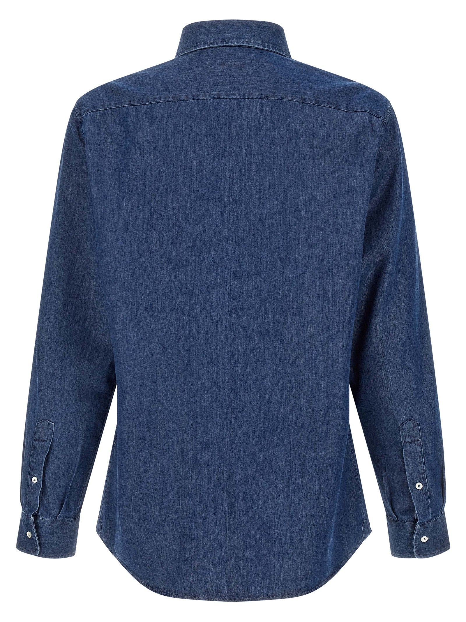 Brunello Cucinelli Denim Shirt Blue