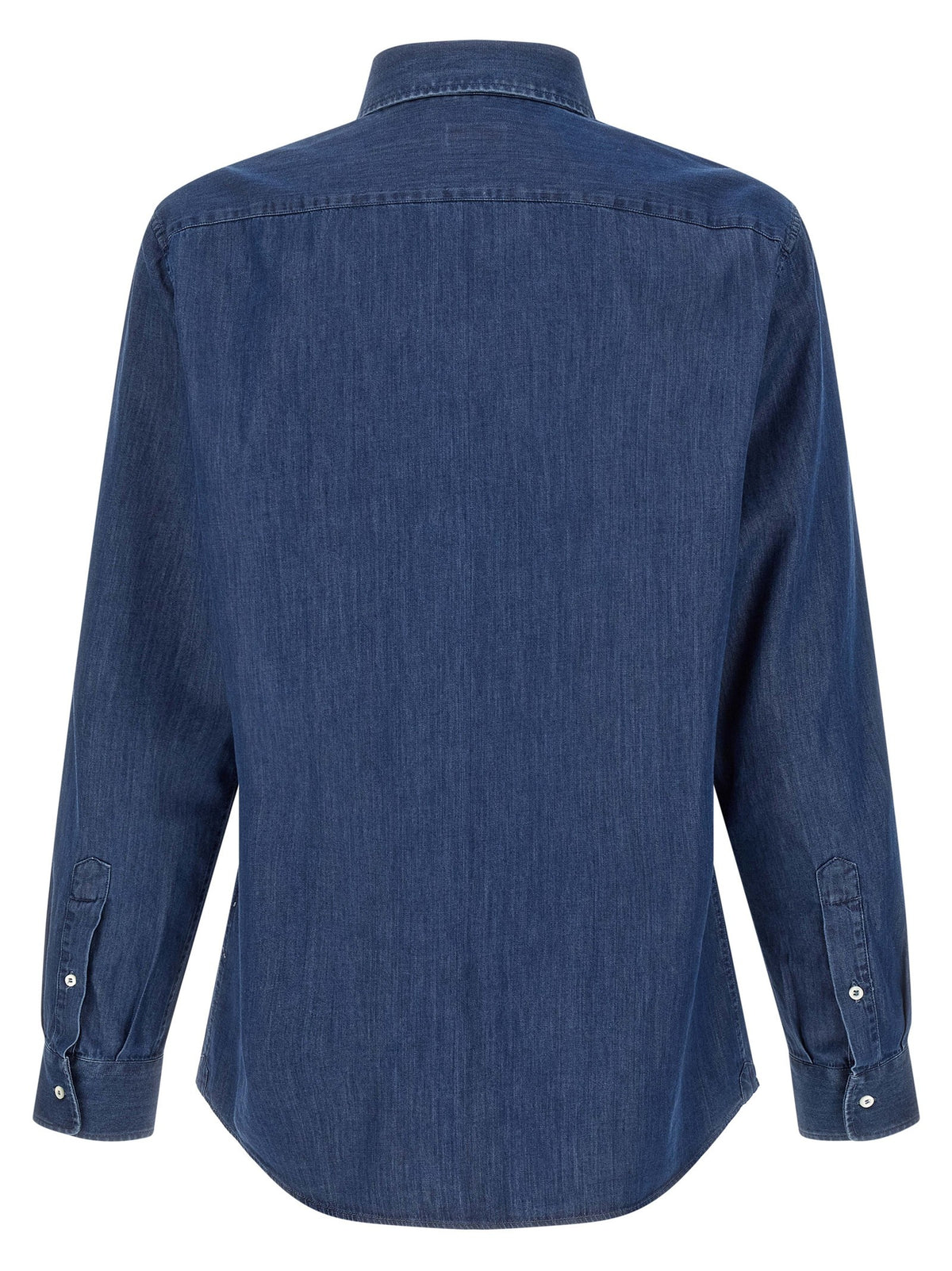 Brunello Cucinelli Denim Shirt Blue, view 2