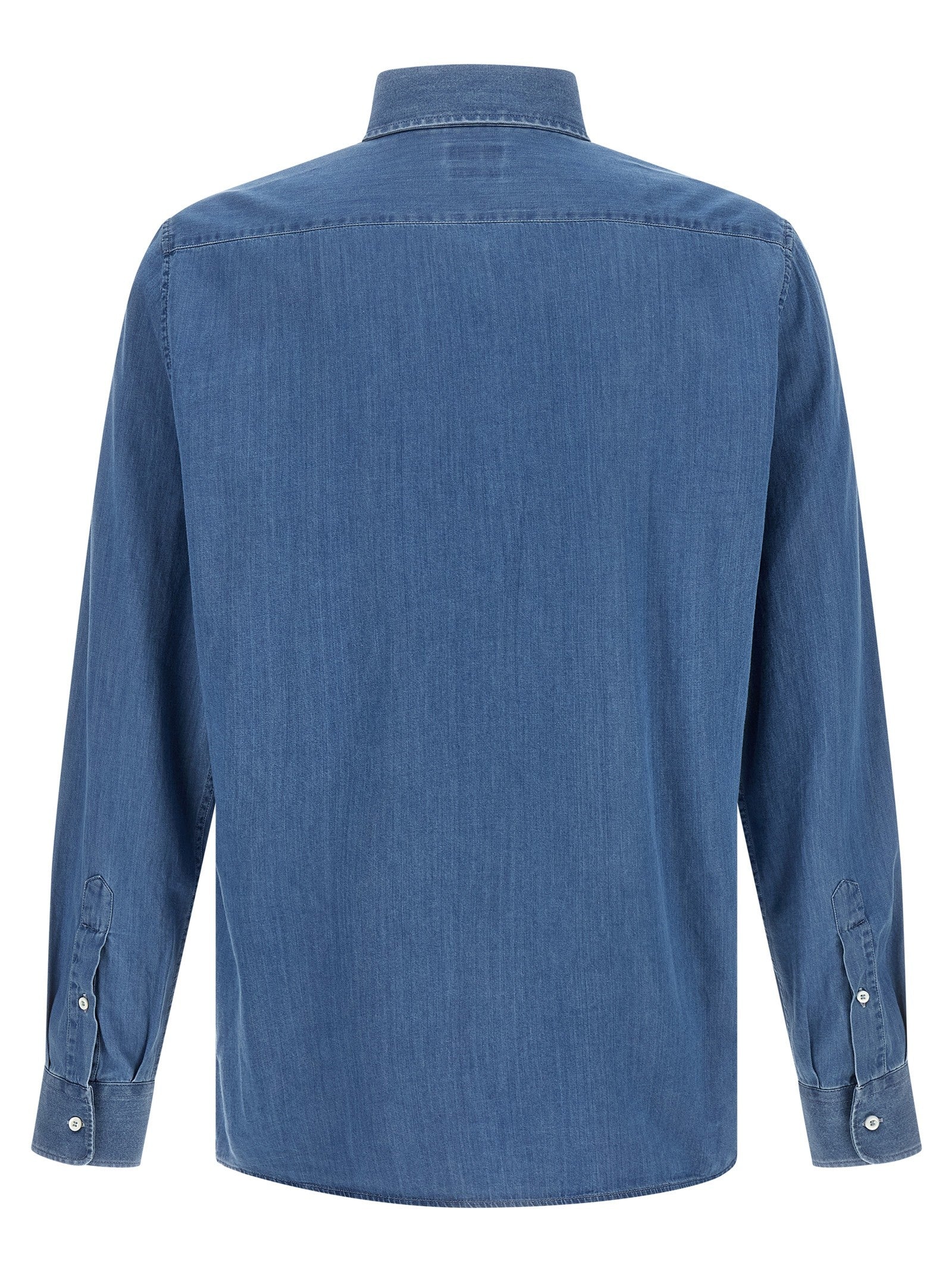 Brunello Cucinelli Denim Shirt Blue