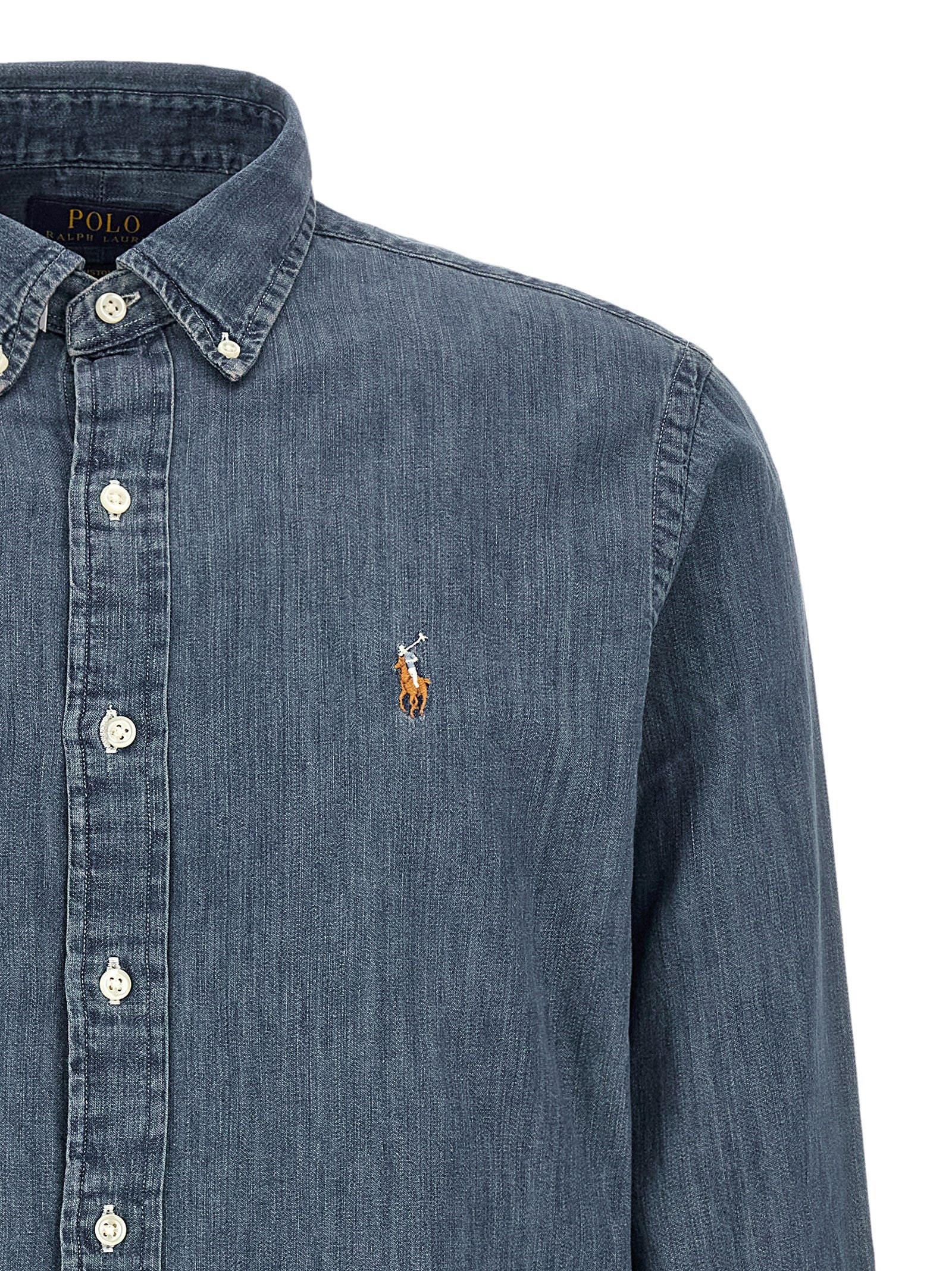 Polo Ralph Lauren Denim Shirt Blue