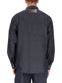 JW Anderson Men's Denim Shirt Blue