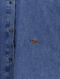 Loewe Women's Denim Shirt Blue