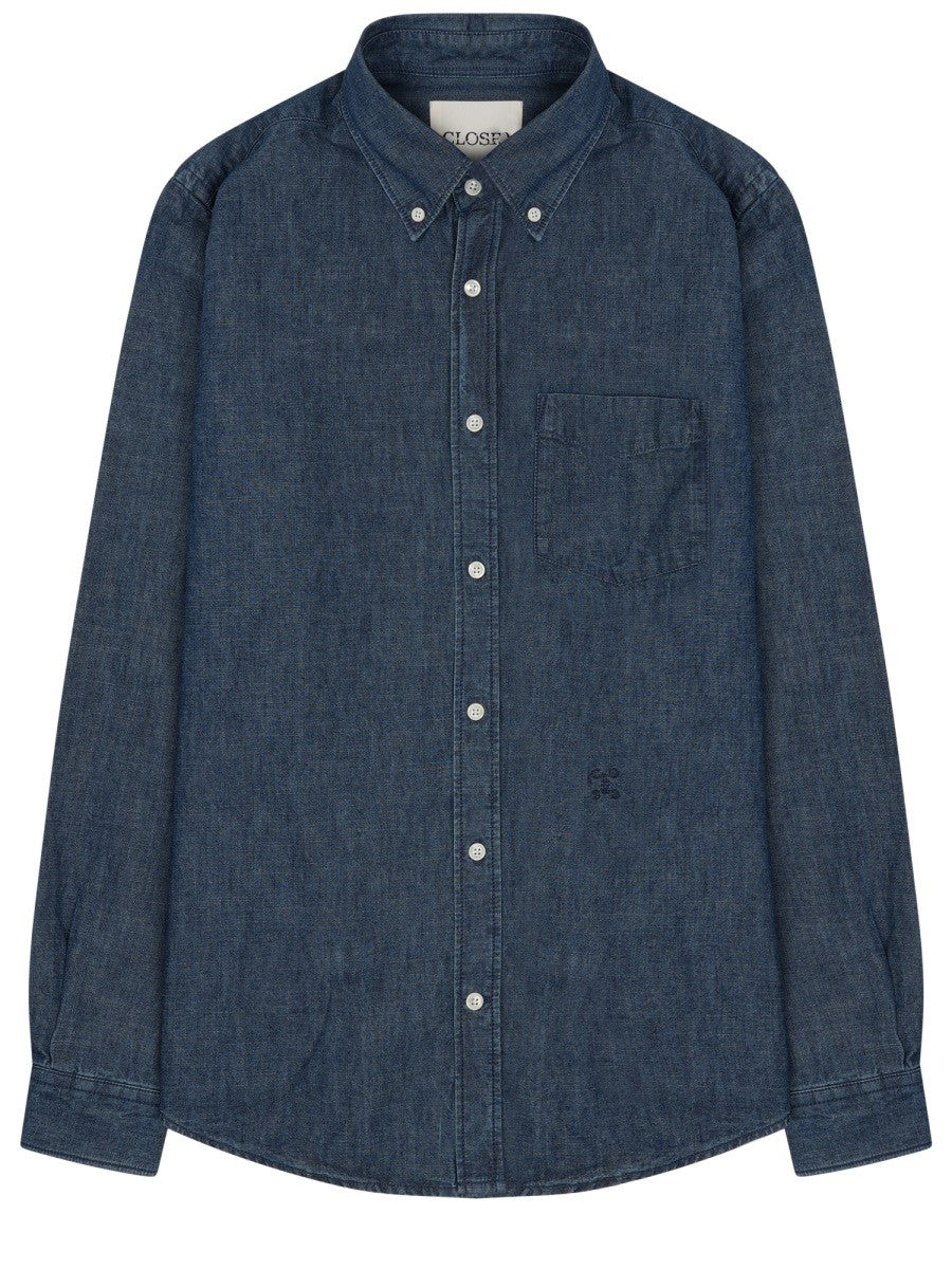 Closed Men's Denim Shirt Blue Closed