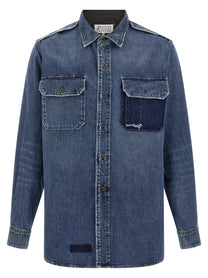 Maison Margiela Denim Shirt Blue