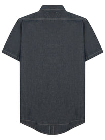 Maison Margiela Men's Denim Shirt Blue, view 2