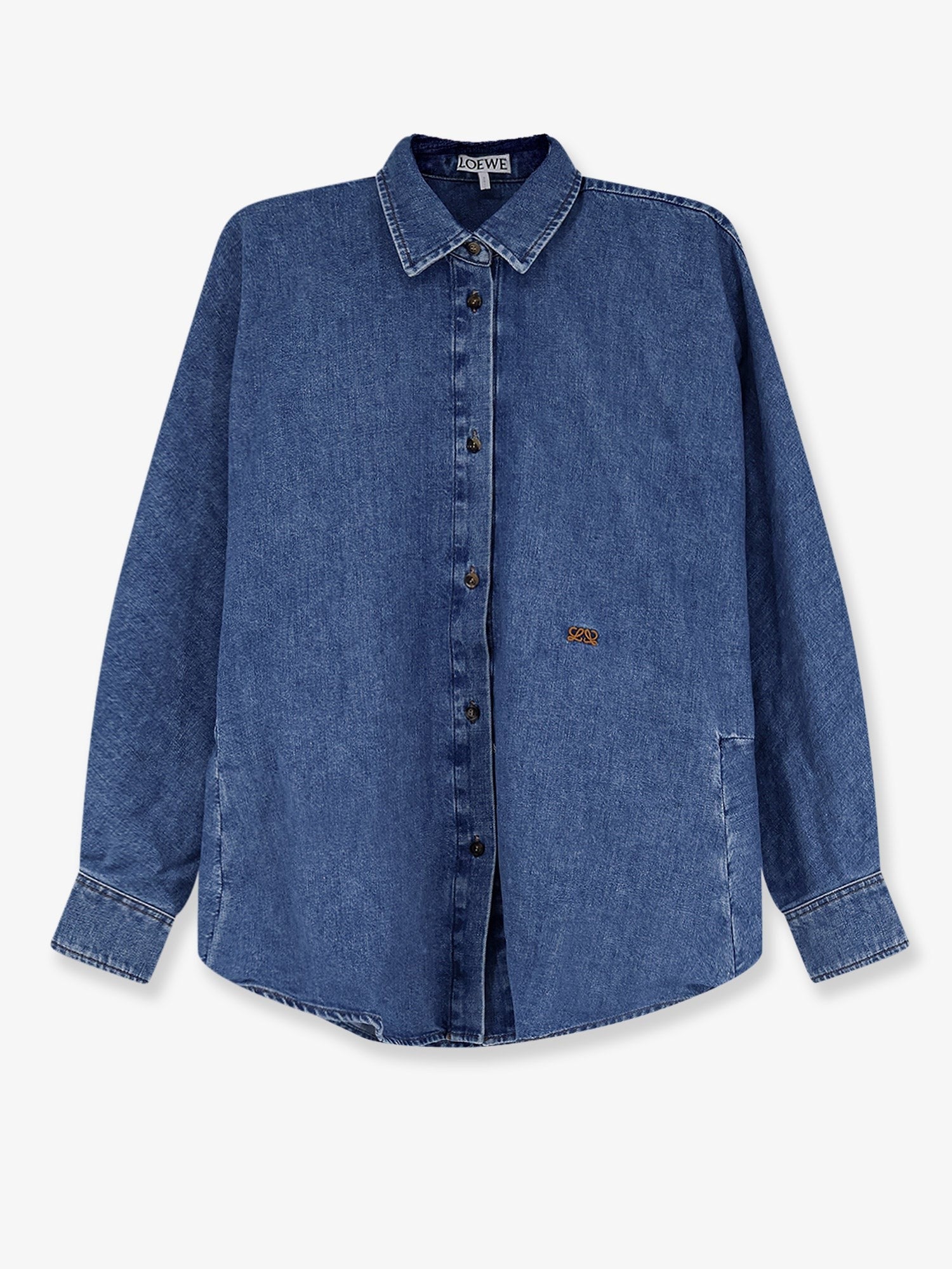 Loewe Women's Denim Shirt Blue